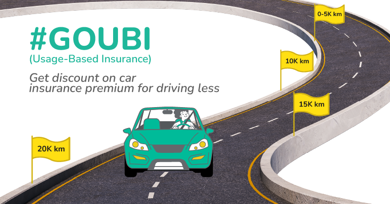 Read more about the article Get discount on car insurance premium for driving less – GOUBI