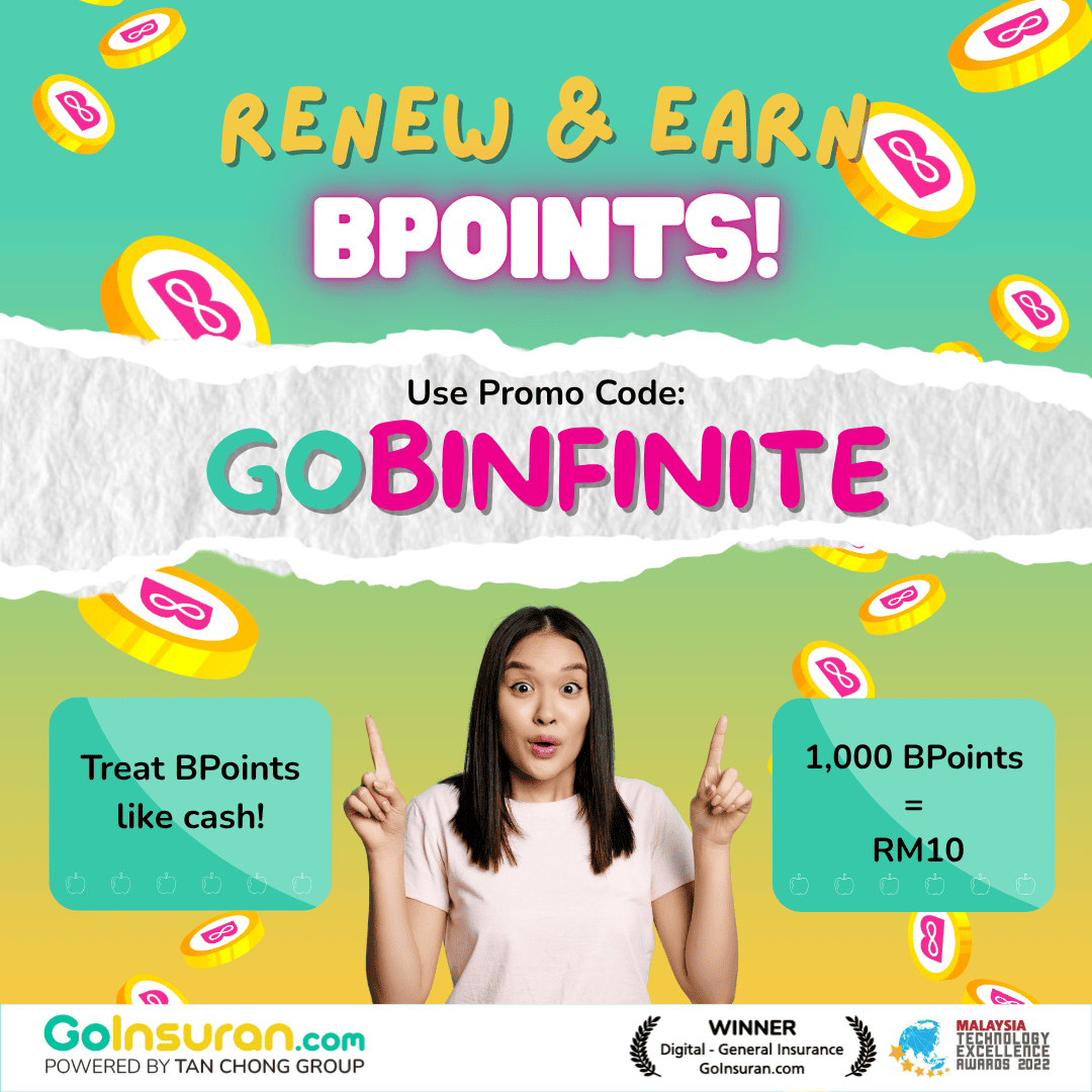 Renew and earn BPoints