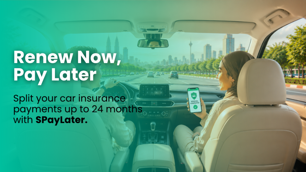 SPayLater car insurance instalment plan